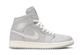 Retro 1 Mid Sneakers — Grey Light Bone — CD7240-002