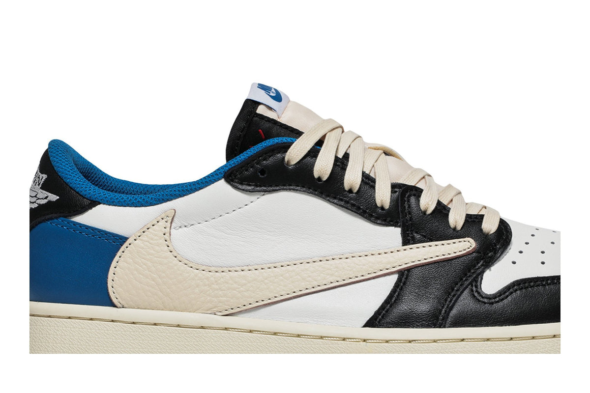 Fragment Design Collaboration — Retro 1 Low Sneakers — Classic Colorway — DM7866-140