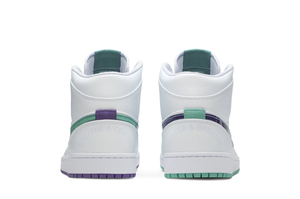 Luka Doncic Collaboration — Retro 1 Mid SE Sneakers — Pregame Pack – Mindfulness — CW5853-100
