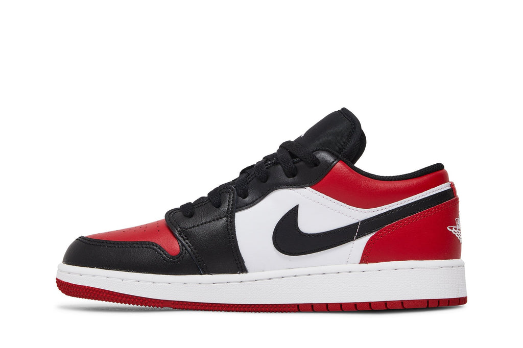 Retro 1 Low GS Sneakers — Bred Toe — 553560-612