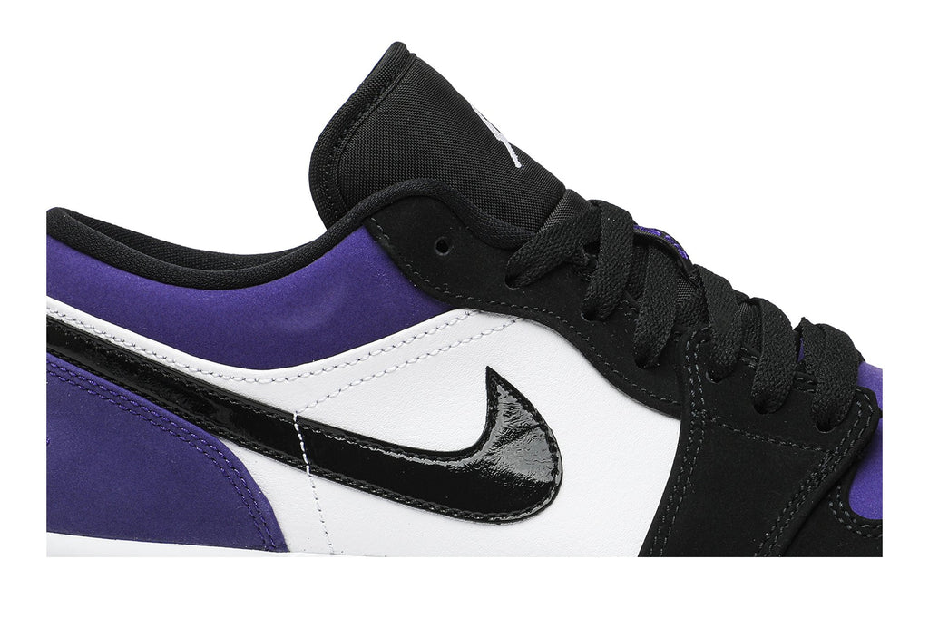 Retro 1 Low Sneakers — Court Purple — 553558-125