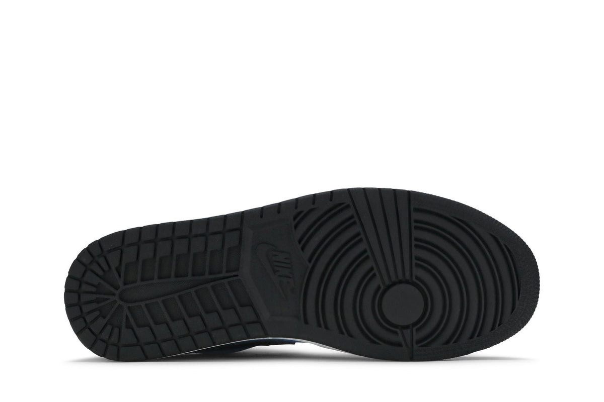 Retro 1 Low Sneakers — University Blue Black — 553558-403
