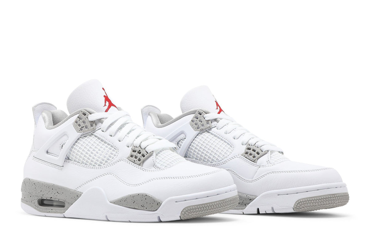 Retro 4 Sneakers — White Oreo — CT8527-100