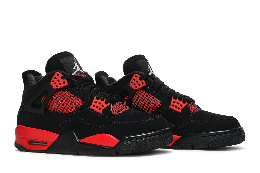 Retro 4 Sneakers — Red Thunder — CT8527-016