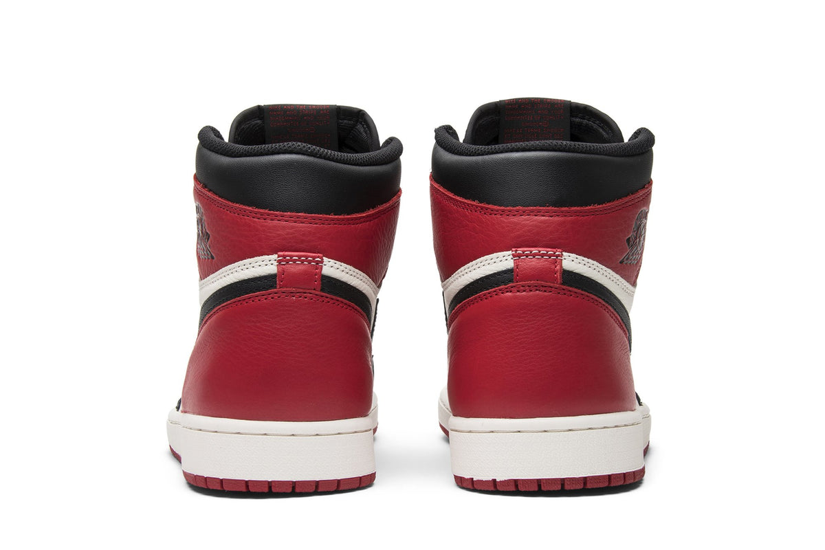 Retro 1 High OG Sneakers — Bred Toe — 555088-610