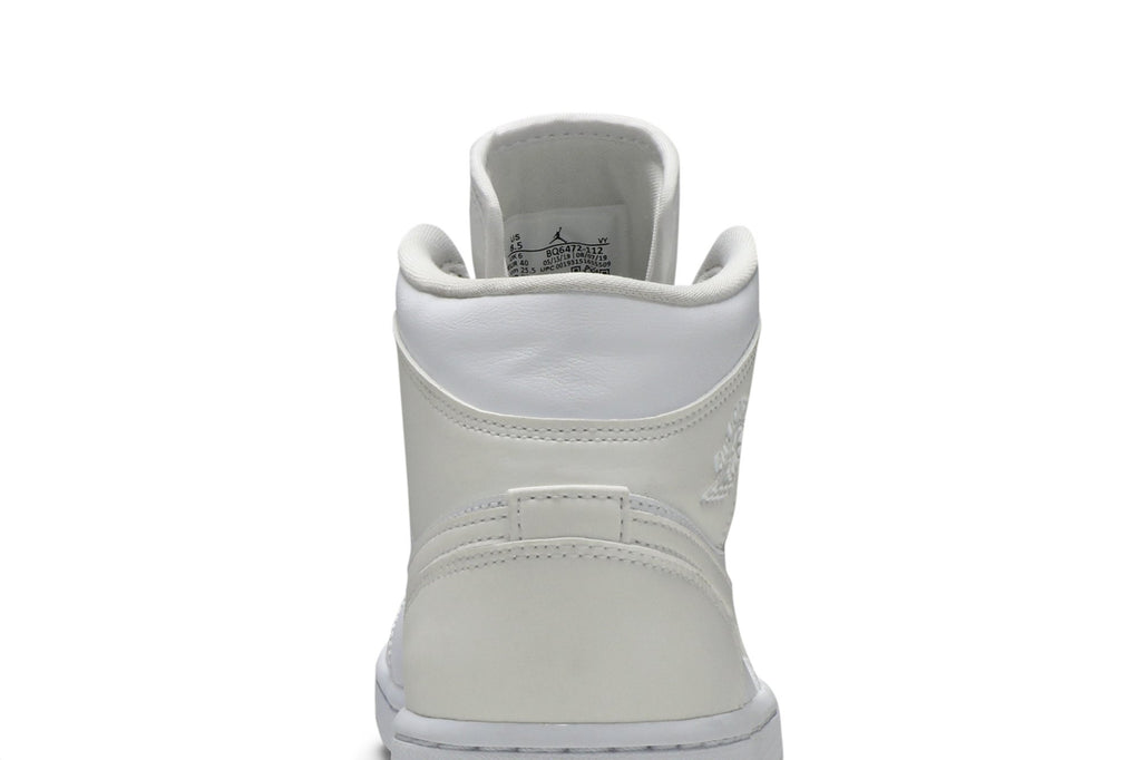 Retro 1 Mid Sneakers — White Ivory — BQ6472-112
