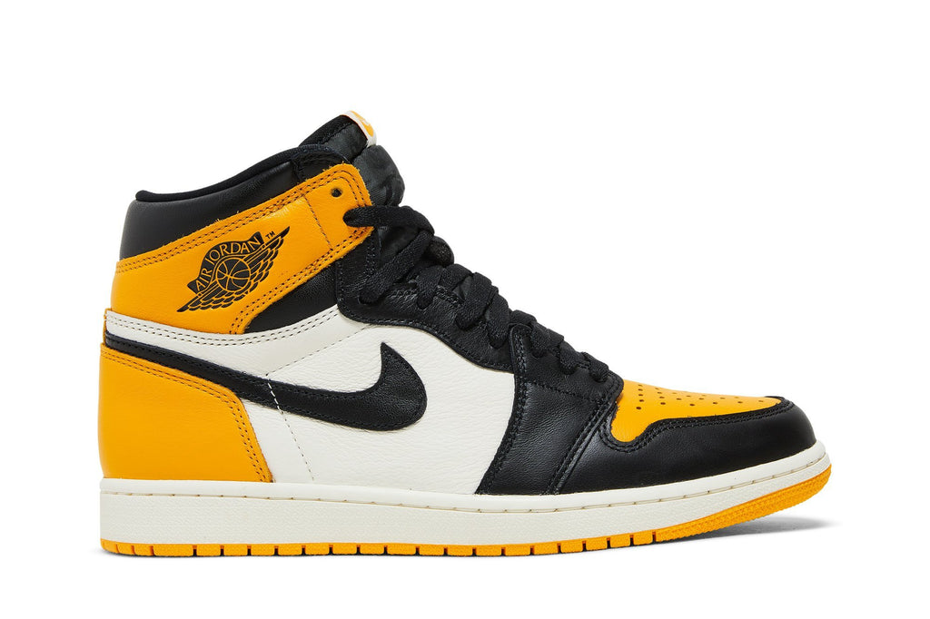 Retro 1 High OG Sneakers — Yellow Toe — 555088-711