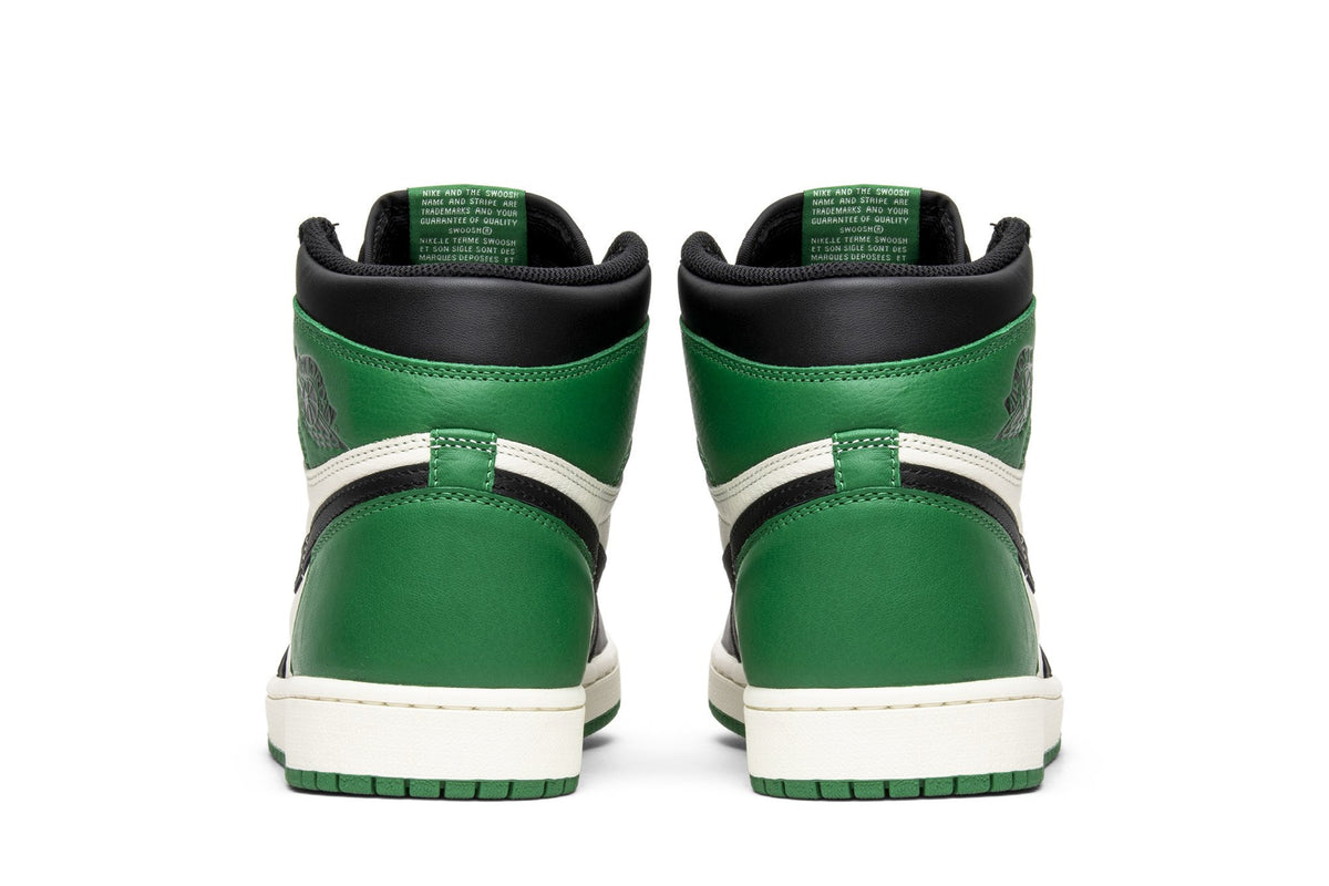 Retro 1 High OG Sneakers — Pine Green — 555088-302