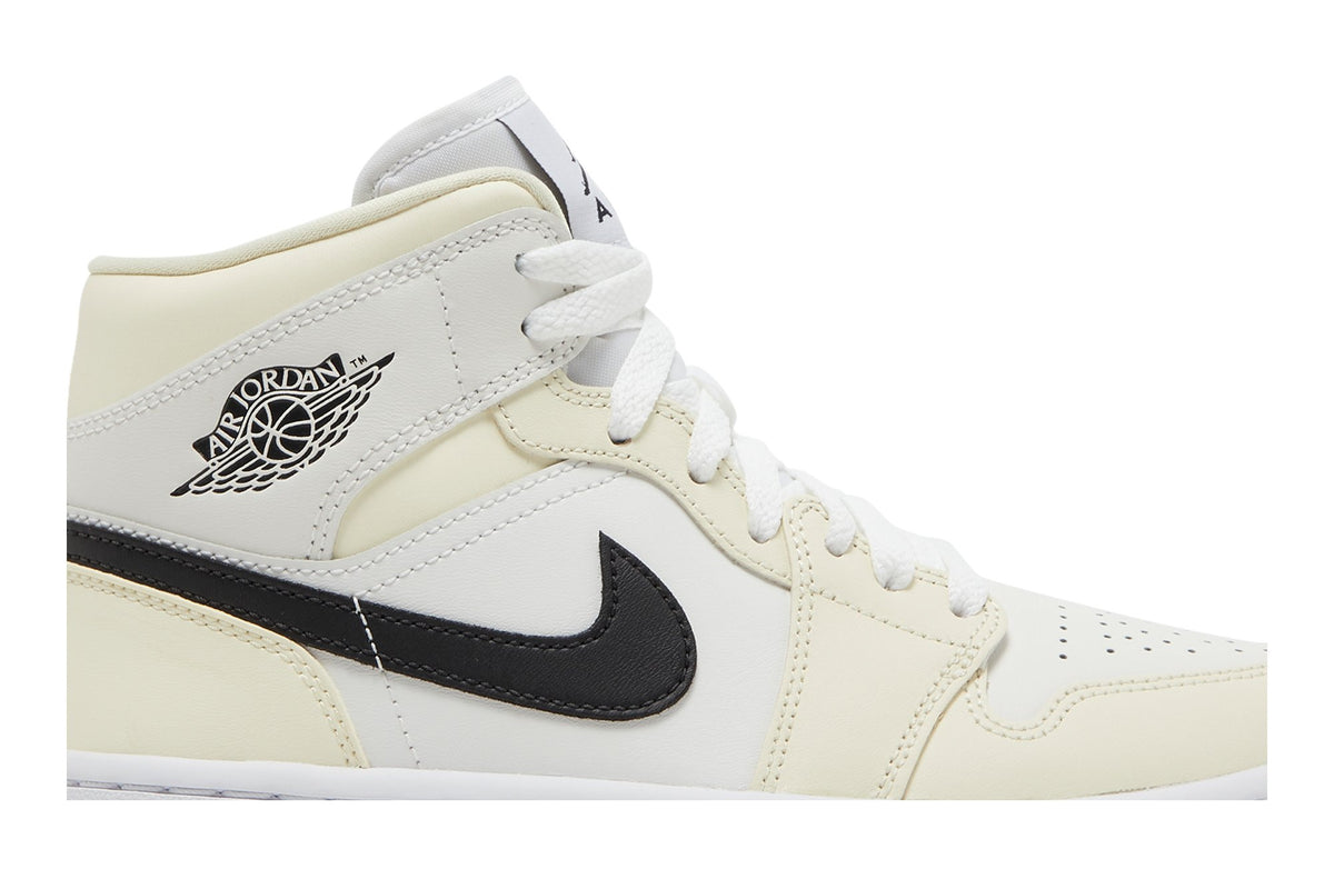 Retro 1 Mid Sneakers — Coconut Milk — BQ6472-121