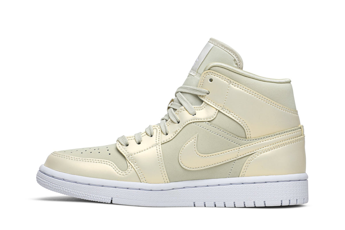 Retro 1 Mid Sneakers — Lemon Yellow — CK6587-200