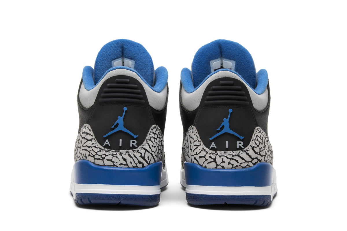 Retro 3 Sneakers — Sport Blue — 136064-007
