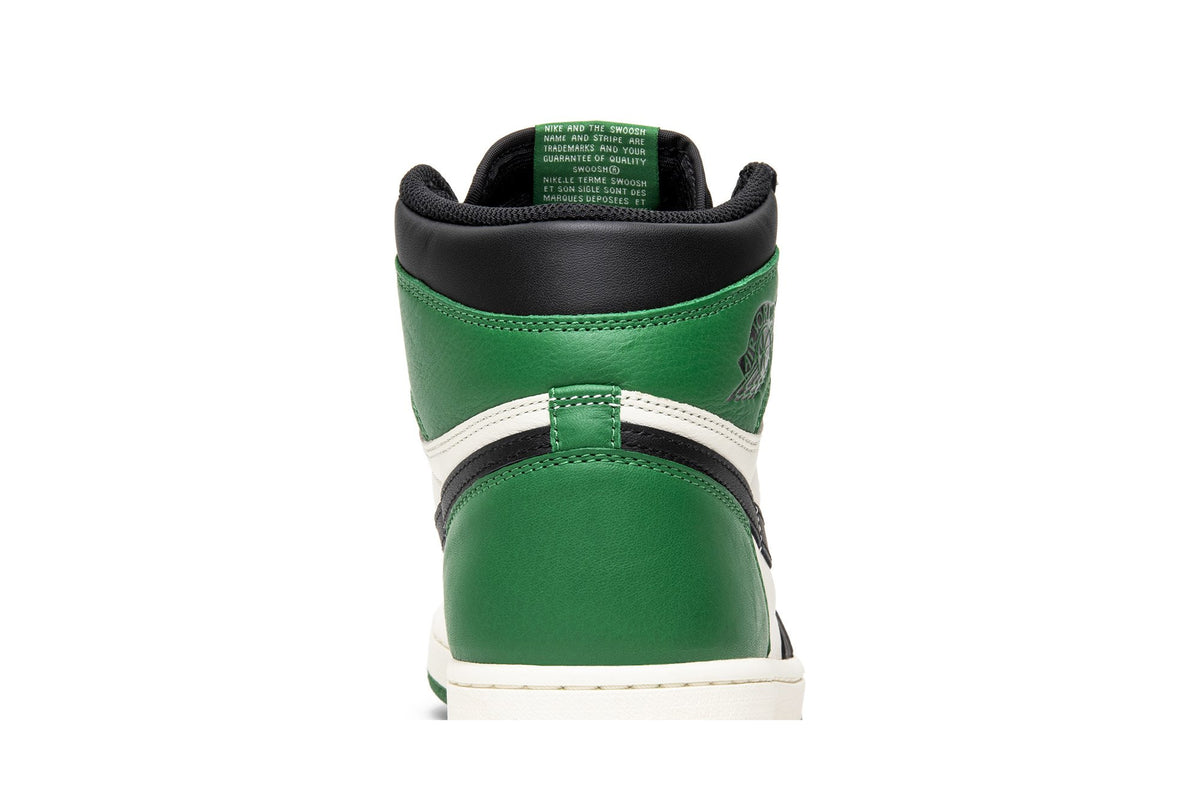 Retro 1 High OG Sneakers — Pine Green — 555088-302