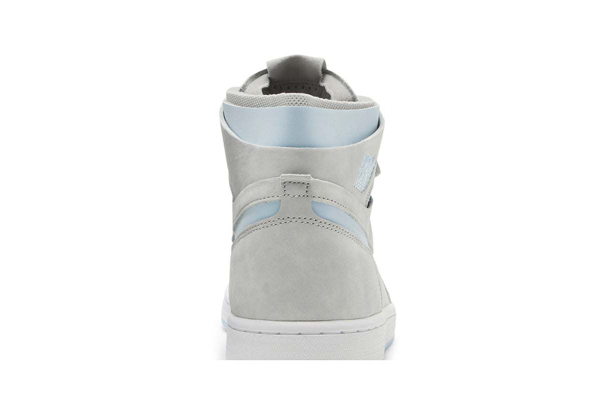 Retro 1 High Zoom Comfort Sneakers — Cool Grey Light Blue — CT0979-004