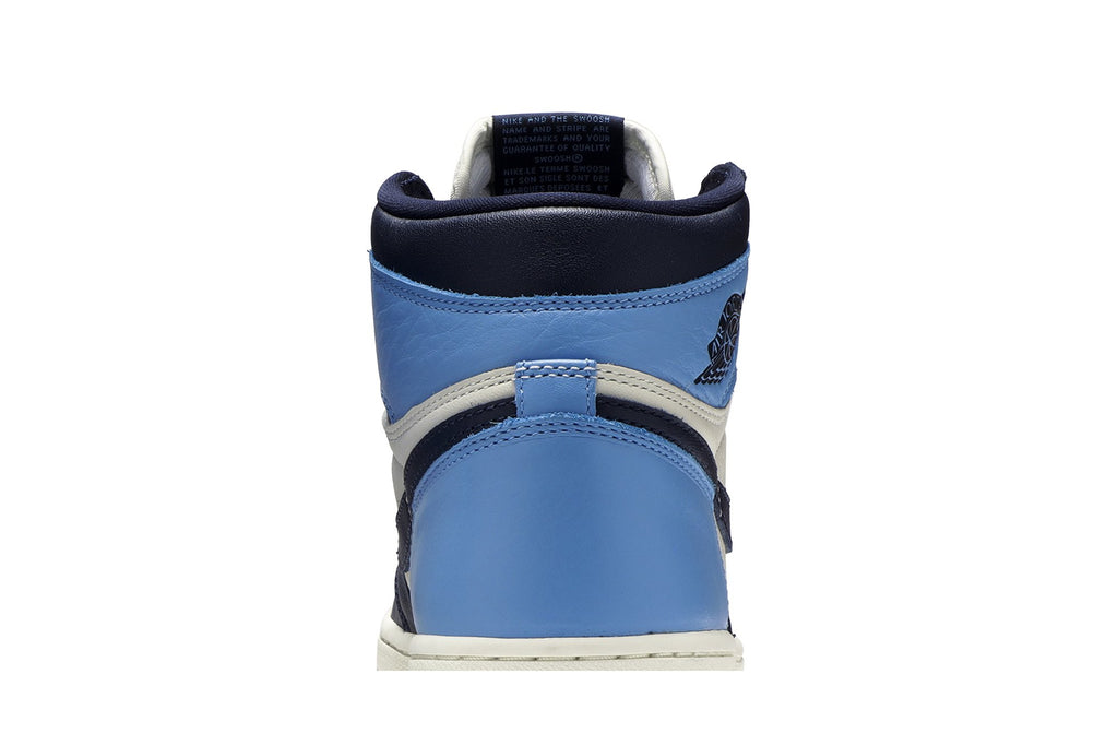 Retro 1 High OG Sneakers — Obsidian — 555088-140