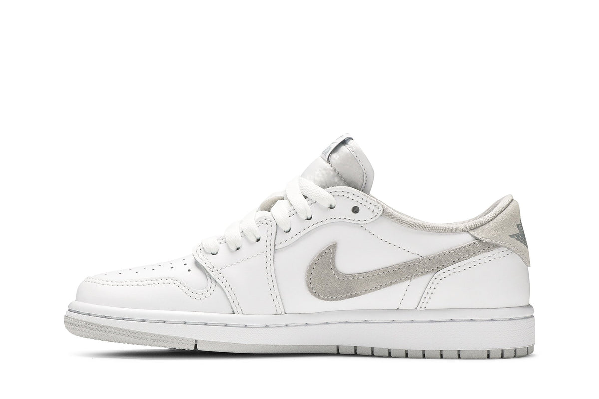 Retro 1 Low OG Sneakers — Neutral Grey — CZ0775-100