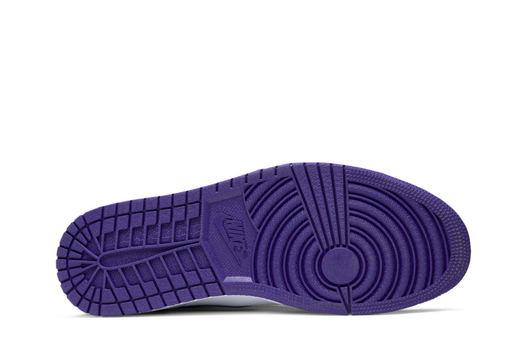 Retro 1 High OG Sneakers — Court Purple 2.0 — 555088-500