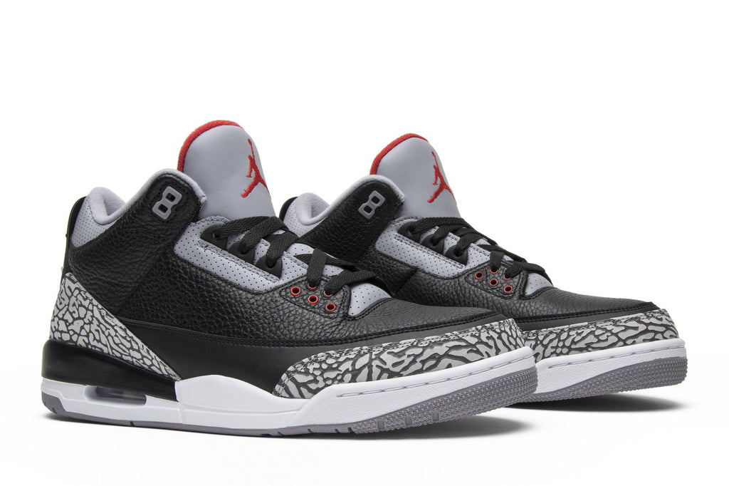Retro 3 OG Sneakers — Black Cement — 854262-001
