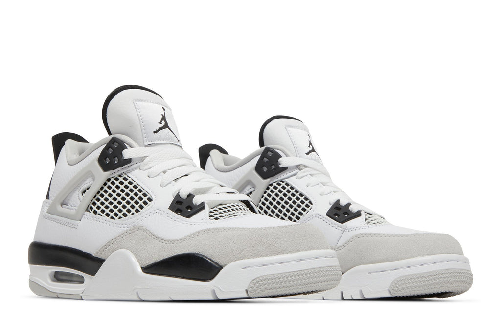 Retro 4 GS Sneakers — Military Black — 408452-111