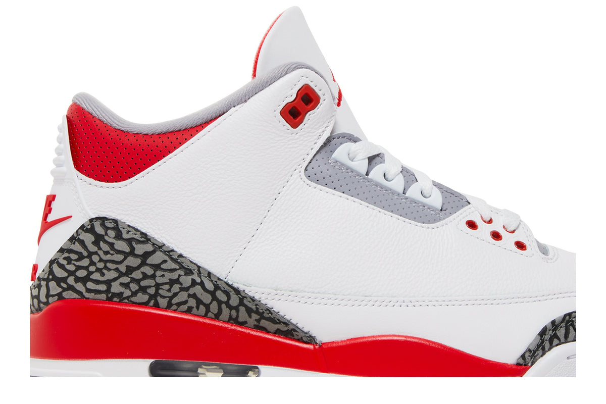Retro 3 Sneakers — Fire Red — DN3707-160