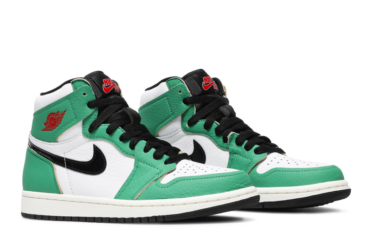Retro 1 High OG Sneakers — Lucky Green — DB4612-300
