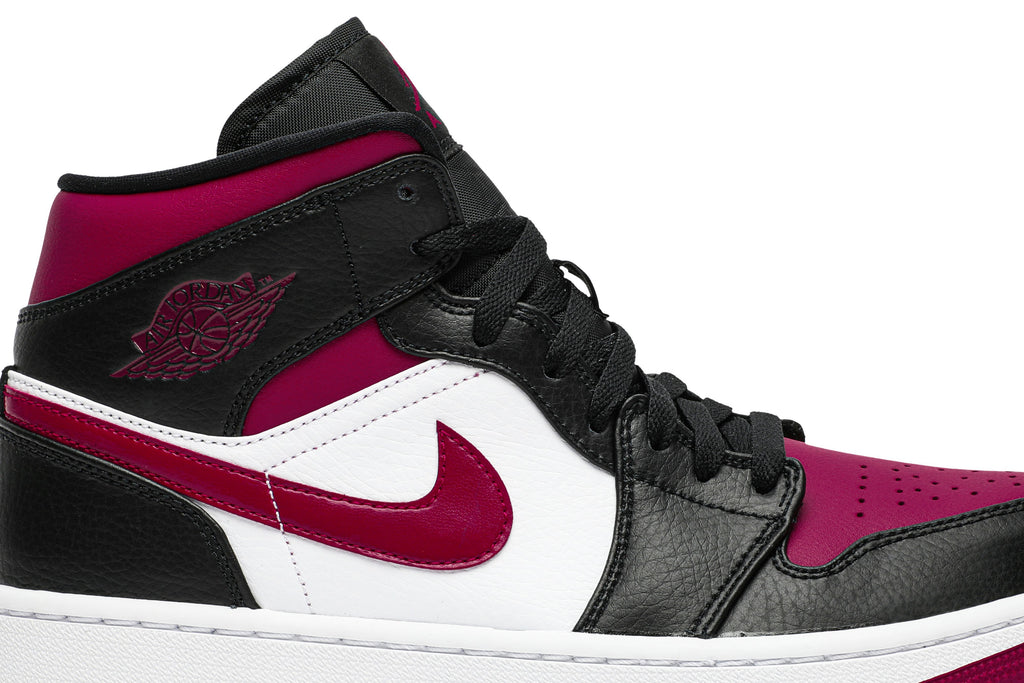 Retro 1 Mid Sneakers — Noble Red — 554724-066