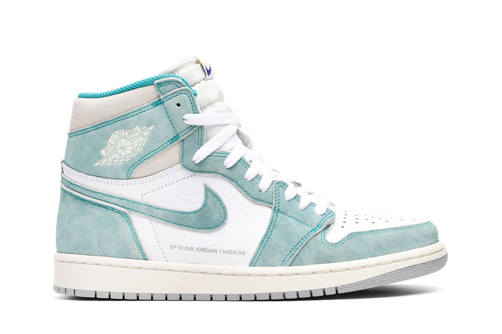 Retro 1 High OG Sneakers — Turbo Green — 555088-311