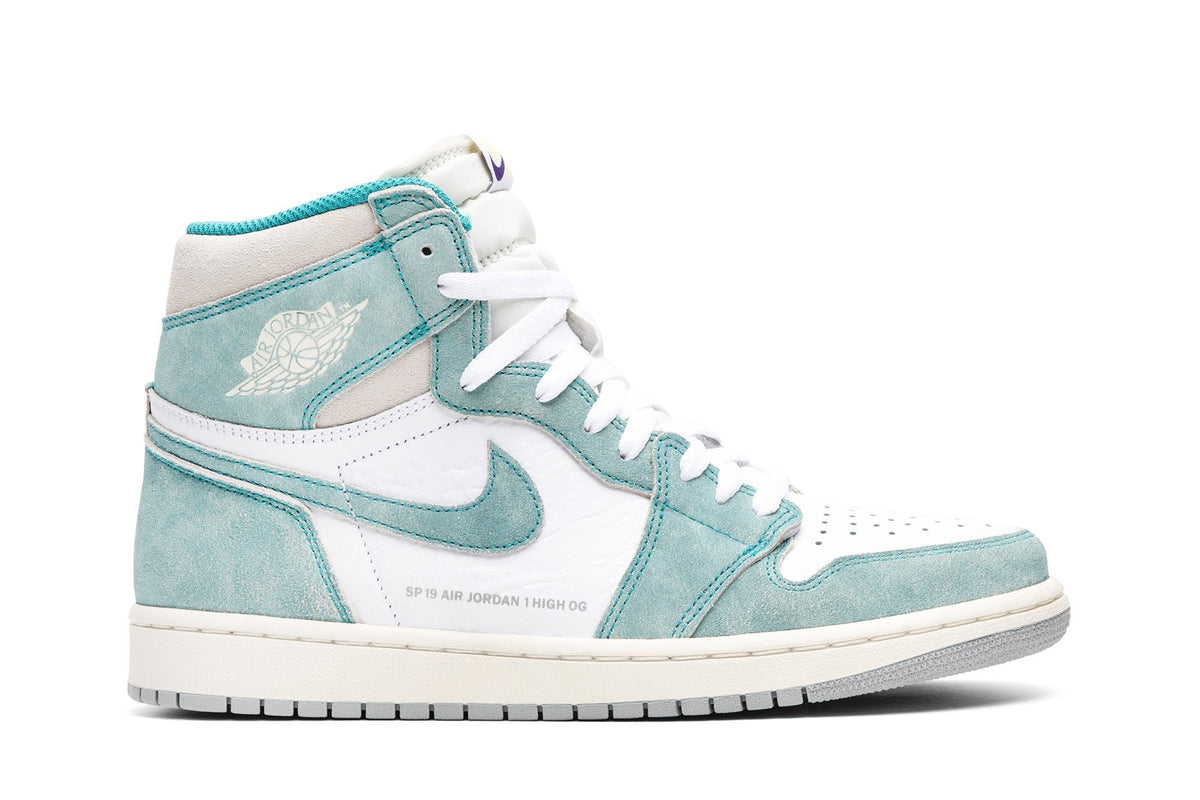 Retro 1 High OG Sneakers — Turbo Green — 555088-311