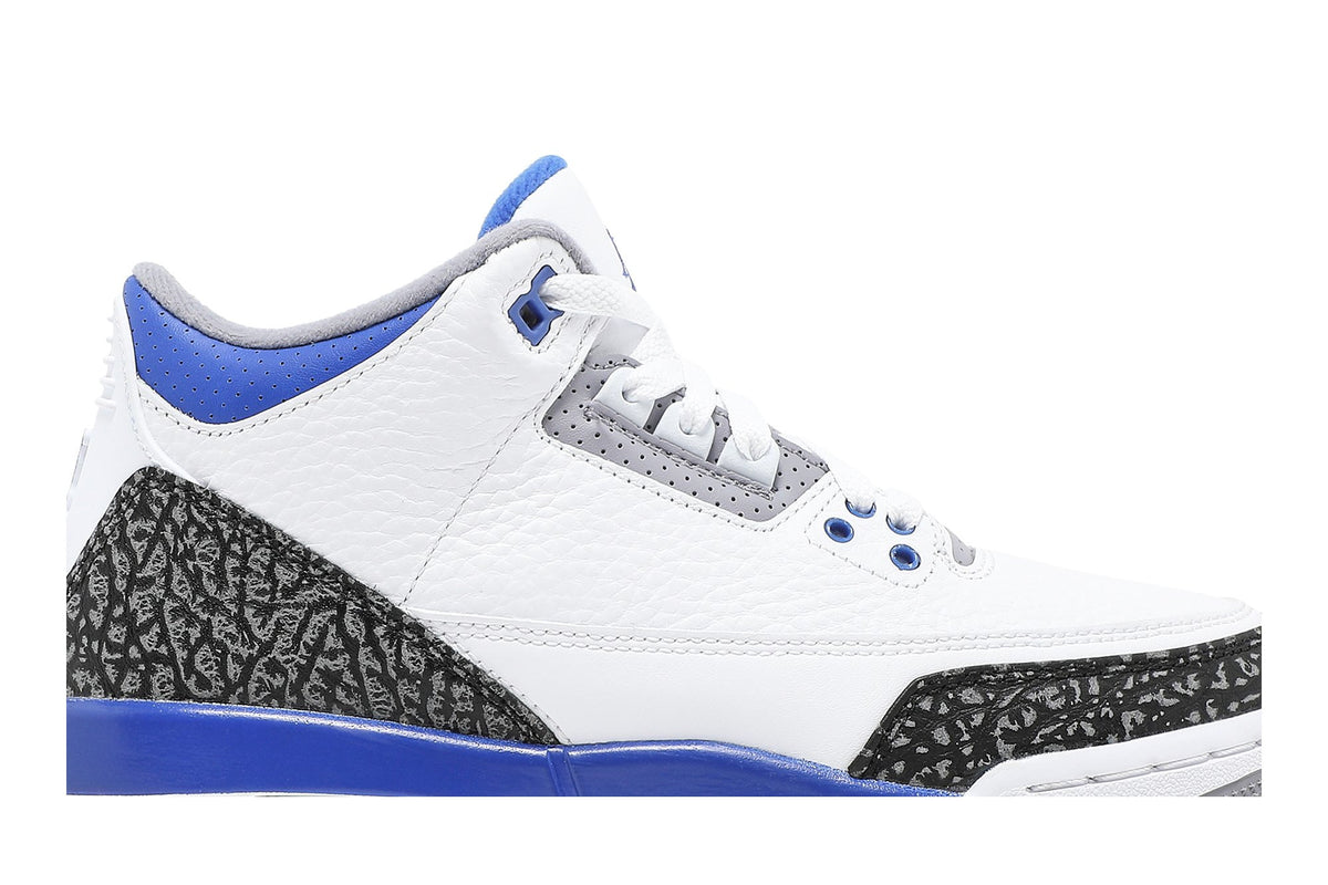 Retro 3 GS Sneakers — Racer Blue — 398614-145