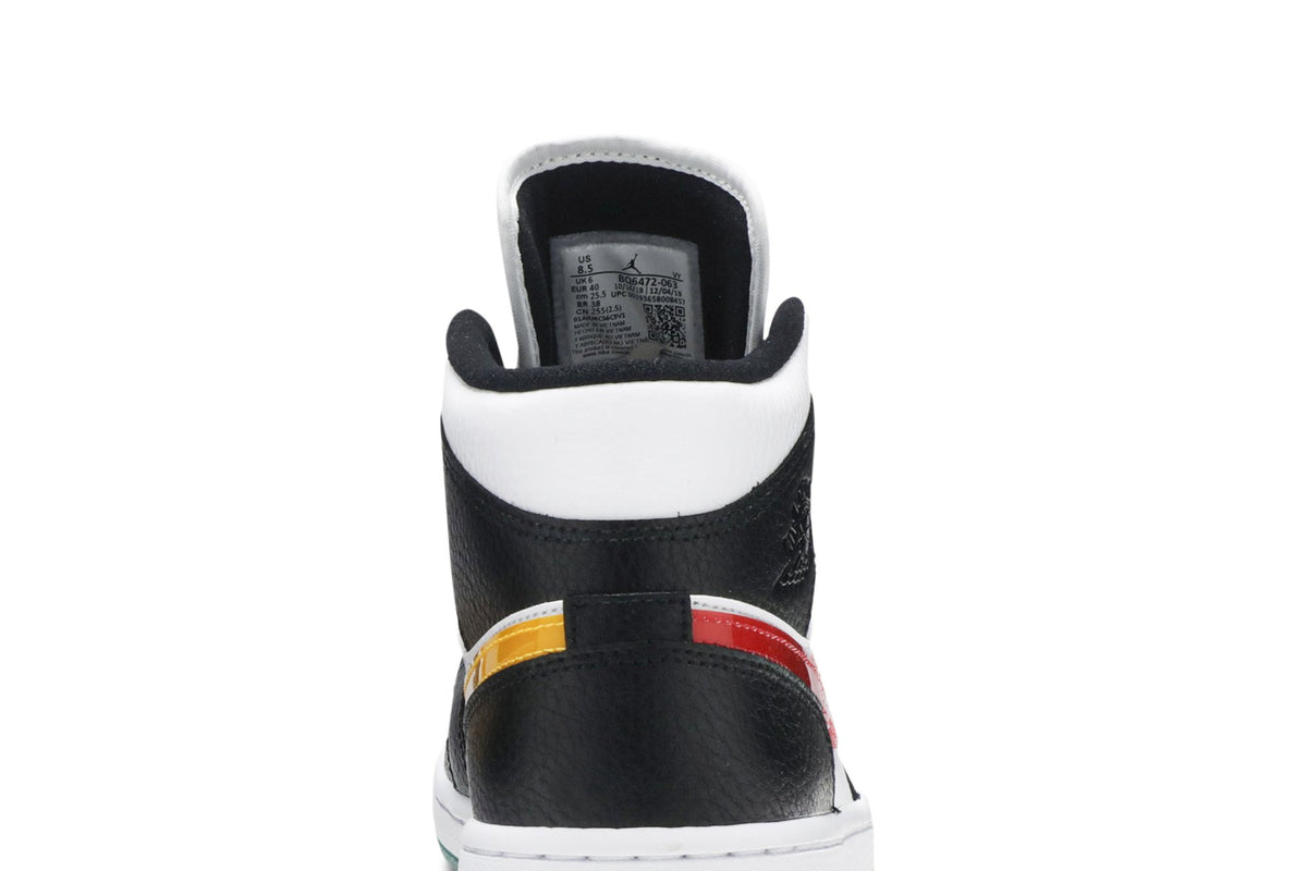 Retro 1 Mid Sneakers — Alternate Swoosh — BQ6472-063