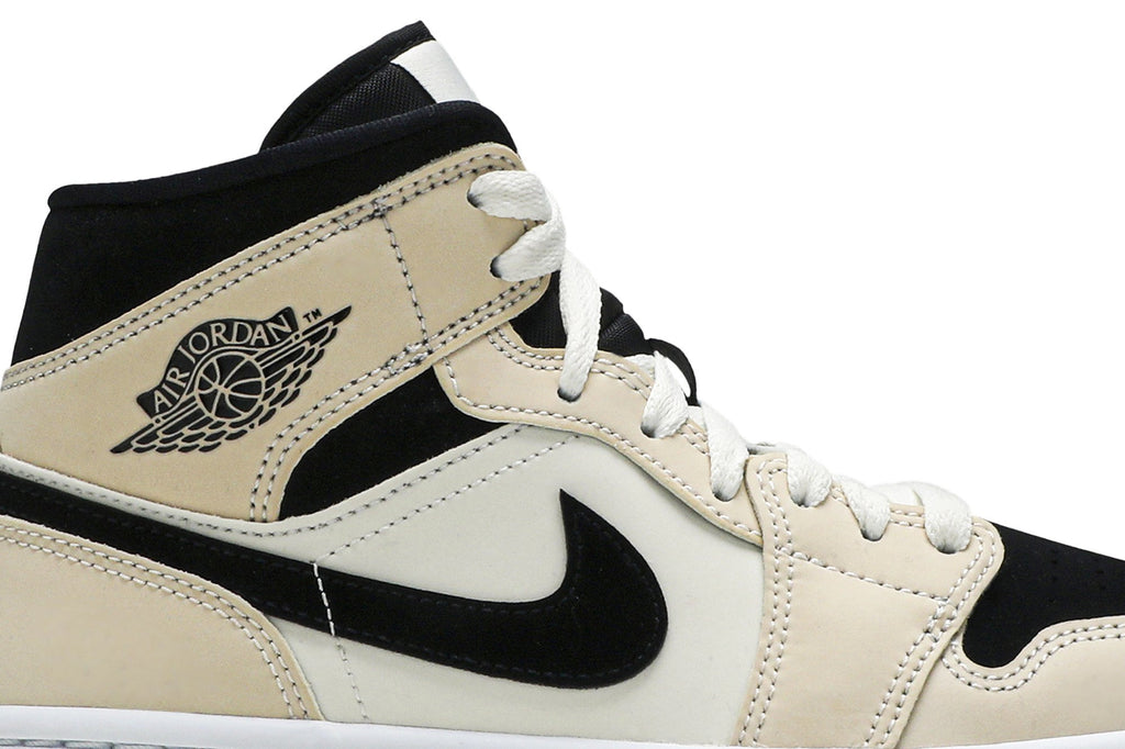 Retro 1 Mid Sneakers — Barely Orange — BQ6472-800