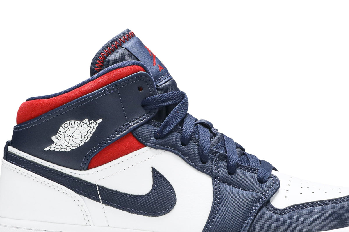 Retro 1 Mid GS Sneakers — USA Olympic — BQ6931-104