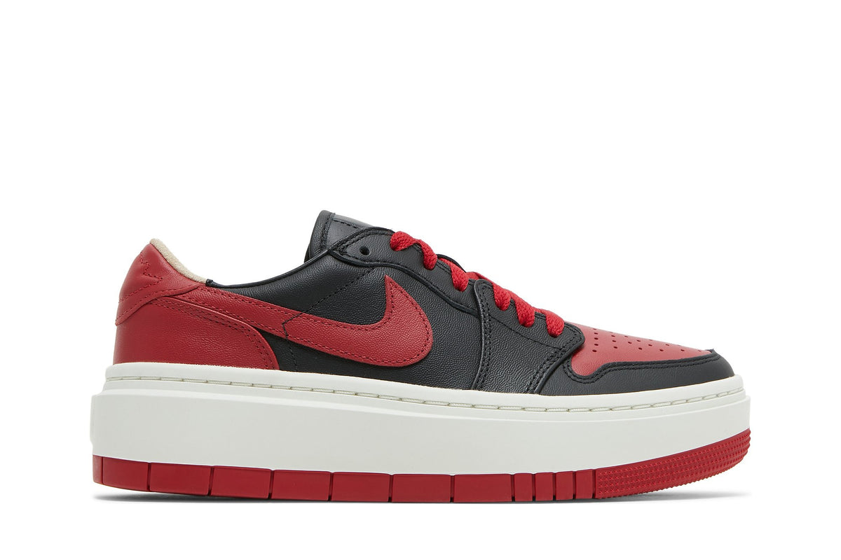 Retro 1 Elevate Low SE Sneakers — Bred — DQ1823-006