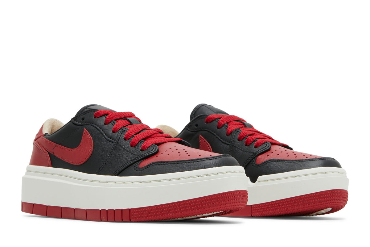Retro 1 Elevate Low SE Sneakers — Bred — DQ1823-006