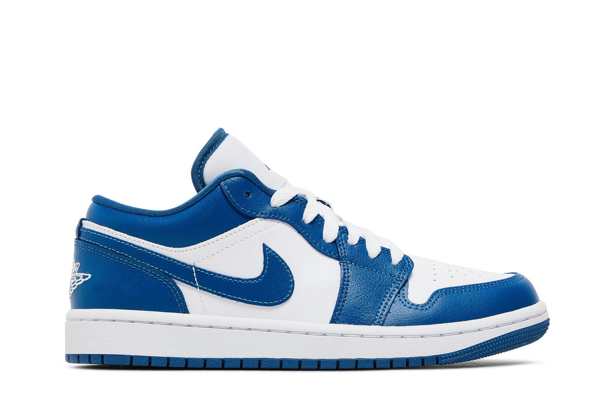 Retro 1 Low Sneakers — Marina Blue — DC0774-114