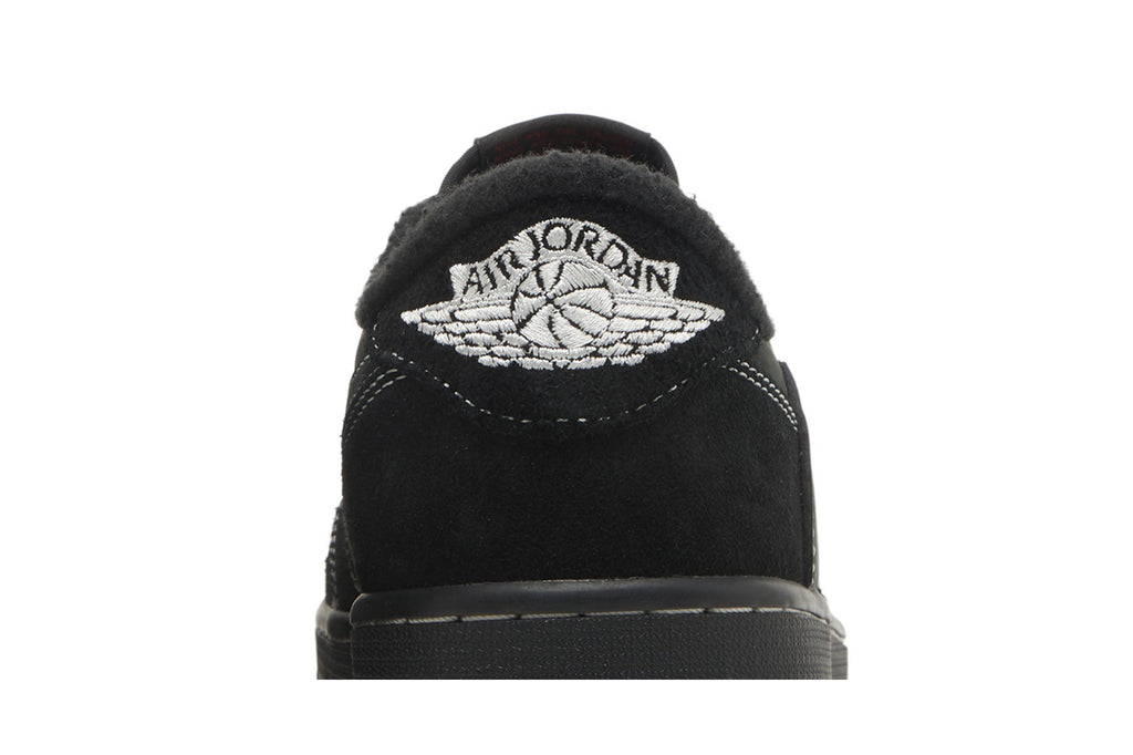 Travis Scott Collaboration — Retro 1 Low OG SP Sneakers — Black Phantom — DM7866-001