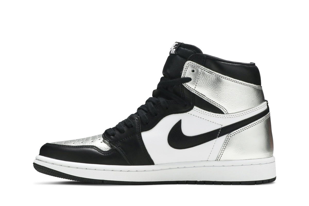 Retro 1 High OG Sneakers — Silver Toe — CD0461-001