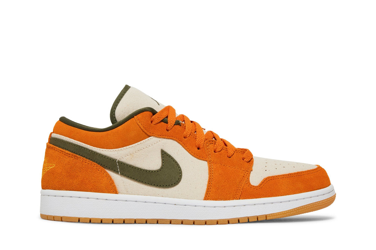 Retro 1 Low SE Sneakers — Light Curry — DH6931-102
