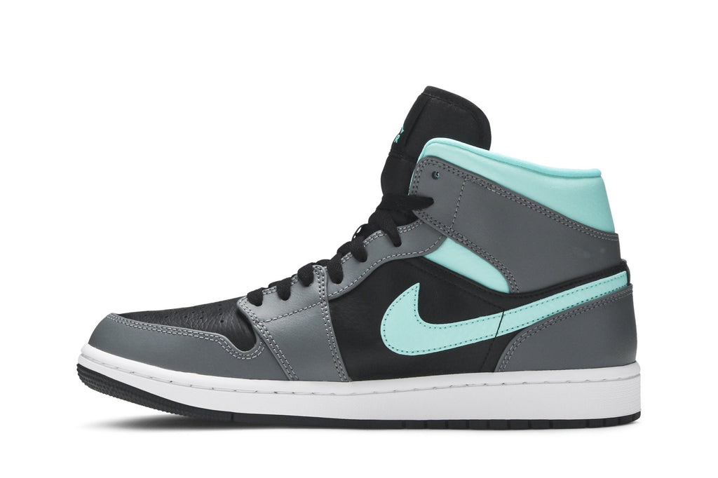 Retro 1 Mid Sneakers — Grey Aqua — 554724-063
