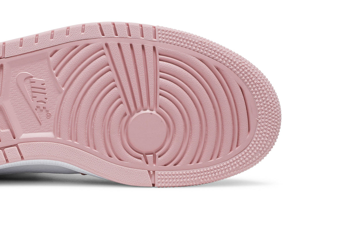 Retro 1 High Zoom Sneakers — Pink Glaze — CT0979-601