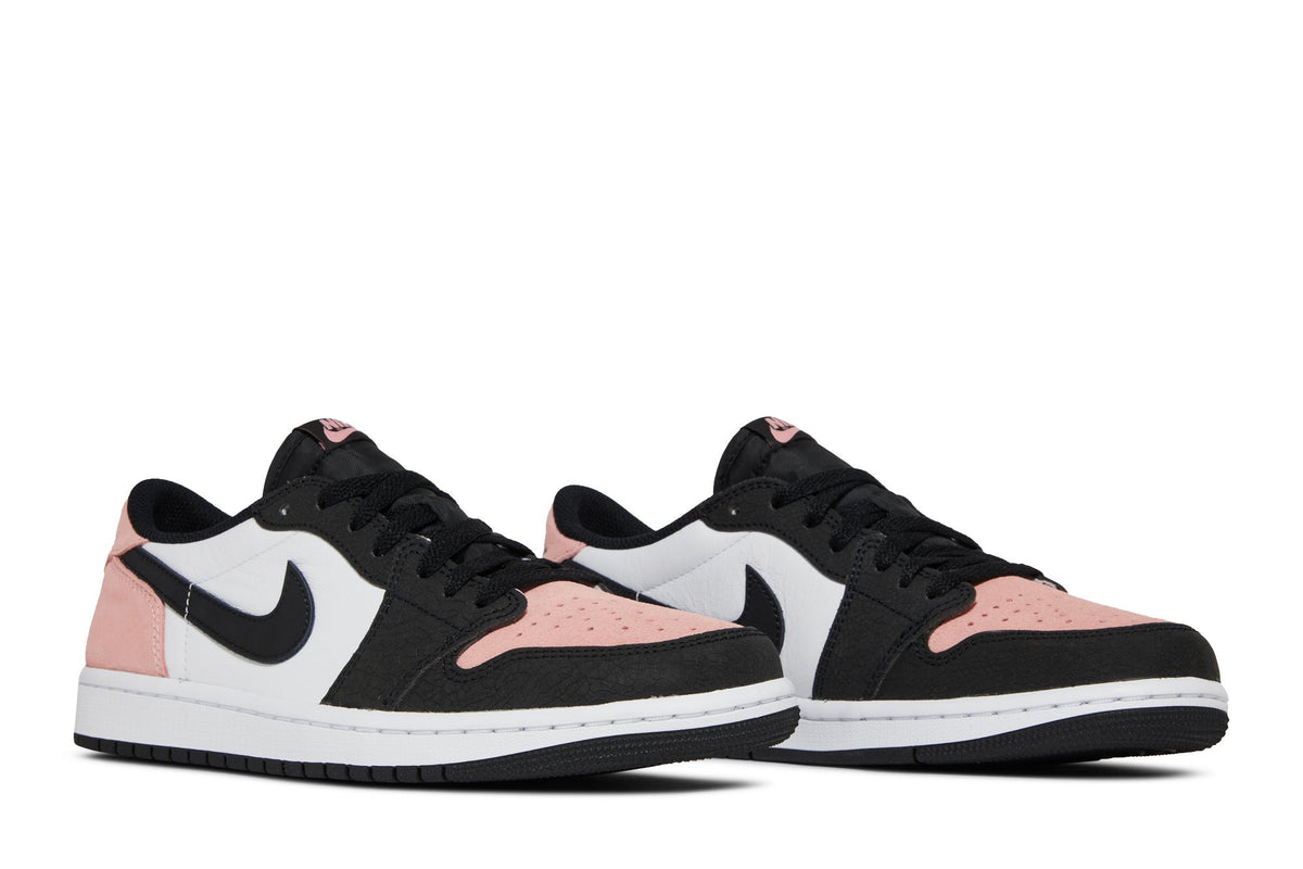 Retro 1 Low OG Sneakers — Bleached Coral — CZ0790-061