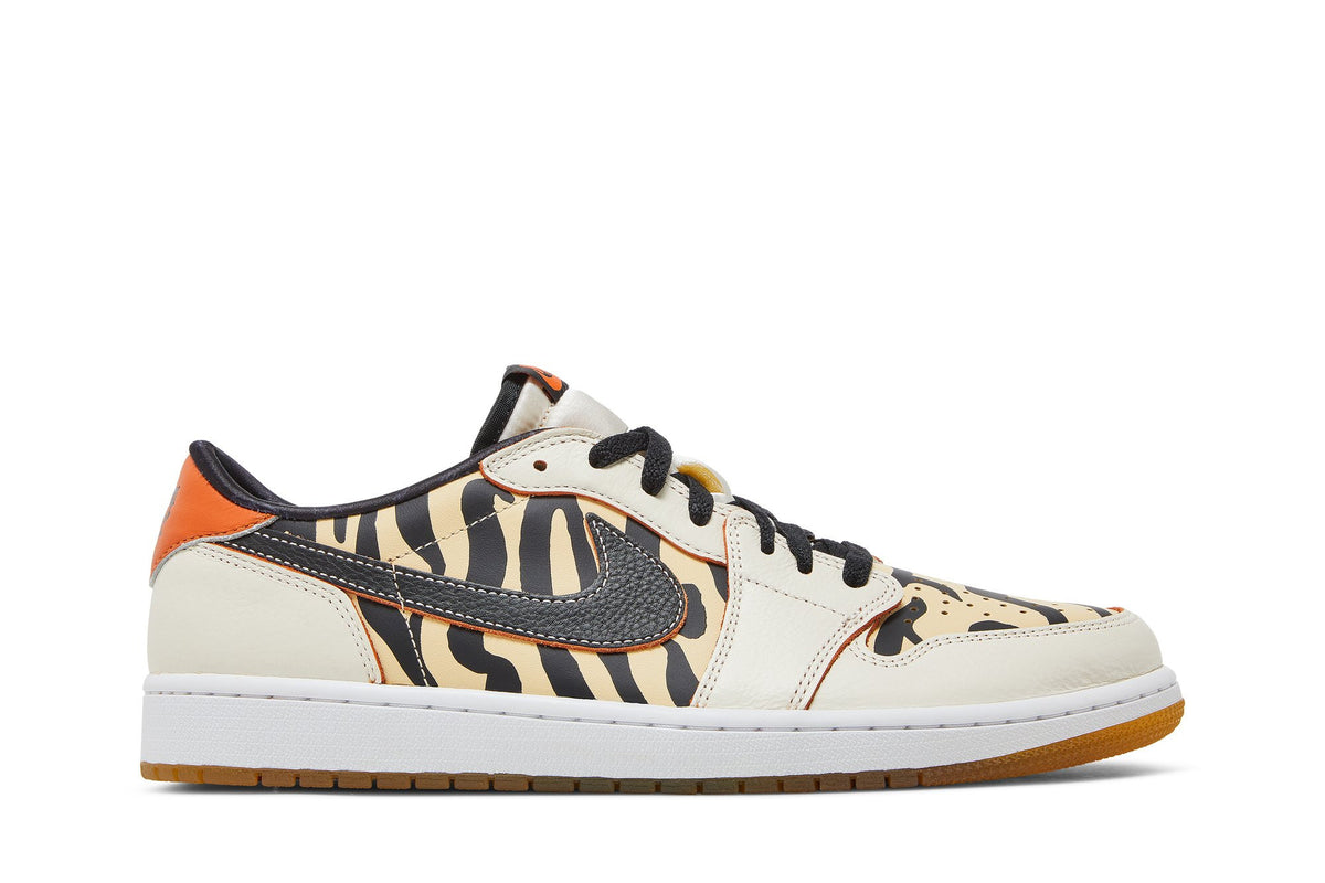 Retro 1 Low OG Sneakers — Chinese New Years – Year Of The Tiger — DH6932-100