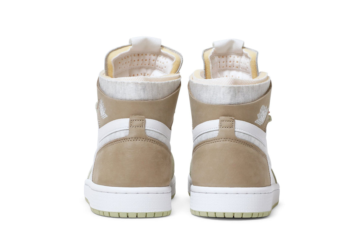 Retro 1 High Zoom Comfort Sneakers — Olive Aura — CT0979-102