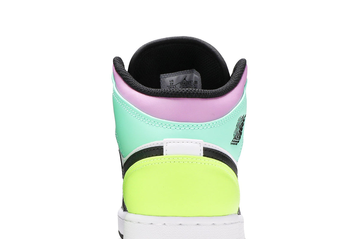 Retro 1 Mid GS Sneakers — Pastel — 554725-175