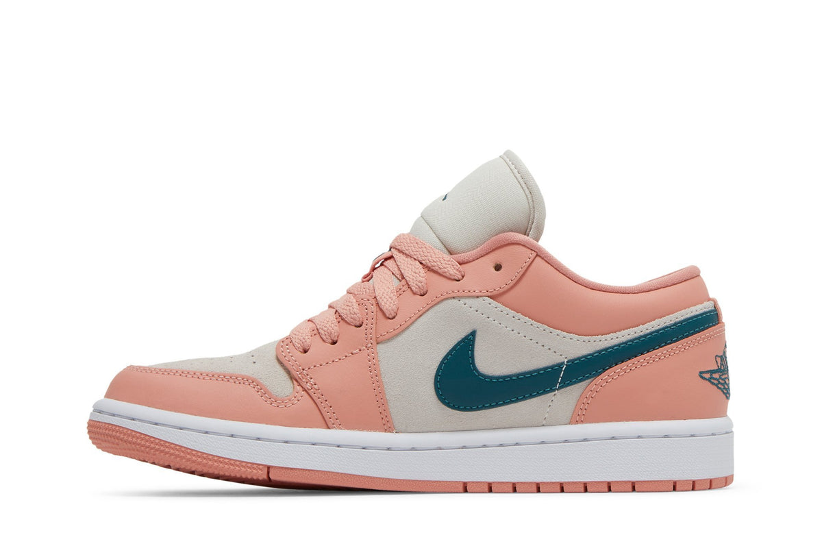 Retro 1 Low Sneakers — Light Madder Root — DC0774-800