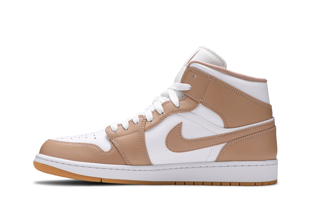 Retro 1 Mid Sneakers — Tan Gum — 554724-271