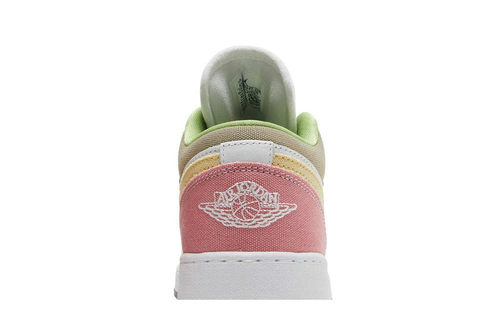 Retro 1 Low SE GS Sneakers — Pastel Grind — DJ0341-100