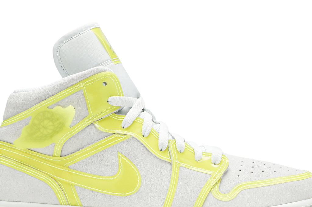 Retro 1 Mid LX Sneakers — Off White Opti Yellow — DA5552-107