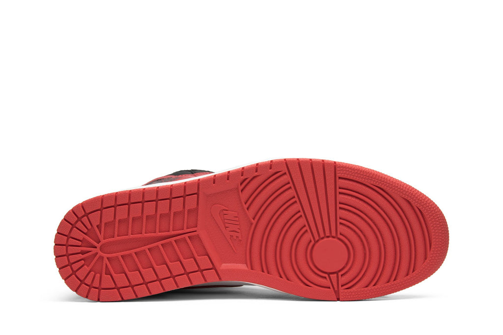 Retro 1 High OG Sneakers — Track Red — 555088-112
