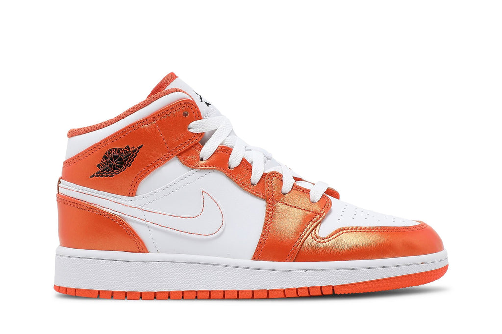 Retro 1 Mid SE GS Sneakers — Electro Orange — DM4228-800