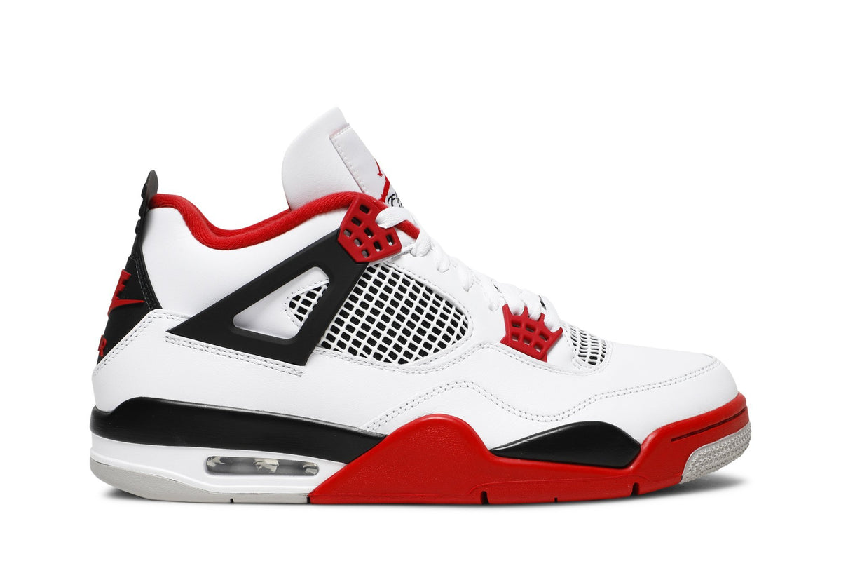 Retro 4 OG Sneakers — Fire Red — DC7770-160